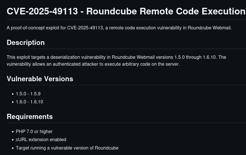 CVE-2025-49113 Details